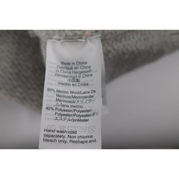 Madewell Gray Graphic Crew Neck Sweater - Picture 8 of 10